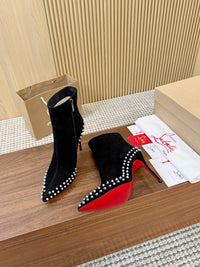Kate Max Suede Ankle Boots