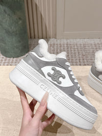 Block Wedge Sneakers