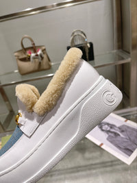 Platform Slip-On Loafers