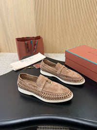 Suede Loafers