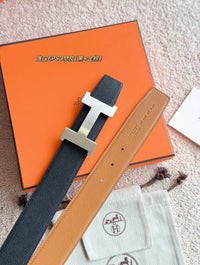 Constance H Belt Buckle & Reversible Leather Strap 38mm