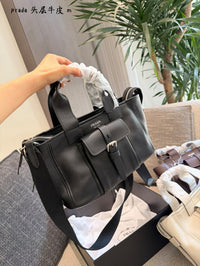 Buckle Leather Bag