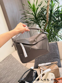 Puzzle Panta Top Handle Bag