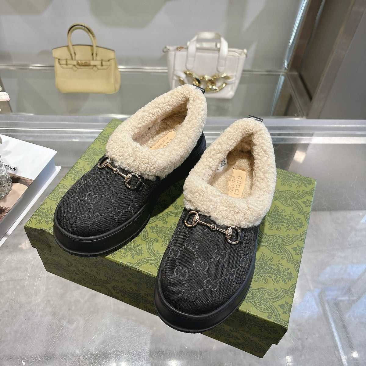 Platform Slip-On Loafers