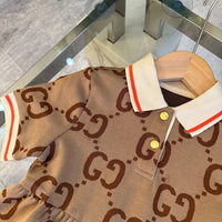 Jacquard Polo Dress
