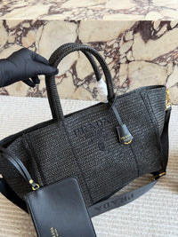 Raffia Large Crochet Tote