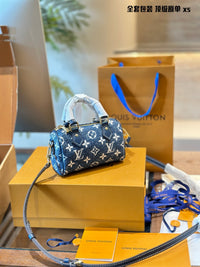 Nano Speedy Bag Denim