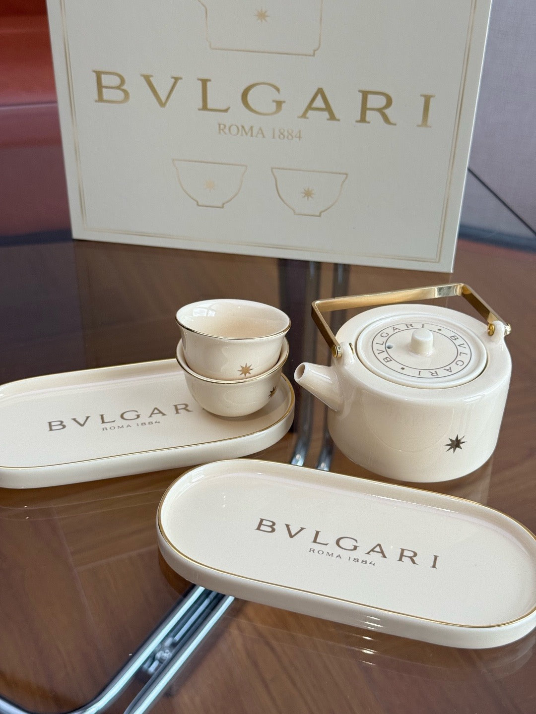 VIP Mid-Autumn Festival Porcelain Tea Set