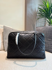 Stitched Maxi Logo Bowling Bag