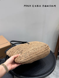 Raffia Tote Bag