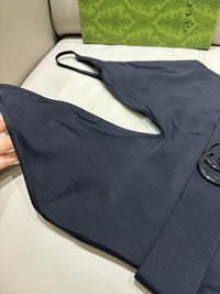Logo One Piece Swimsuit