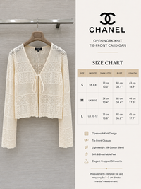 Openwork Knit Cardigan