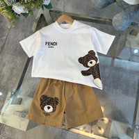 Teddy Bear T-Shirt & Shorts Set
