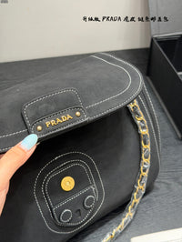 Suede Shoulder Bag