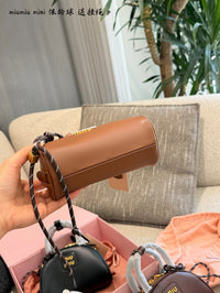 Beau Leather Bowling Bag
