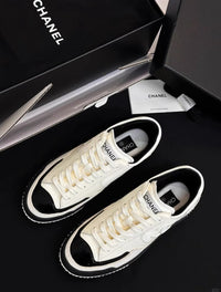 Logo Lace-Up Sneakers