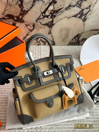 Toile H Swift Cargo Birkin 25