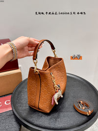 Emblem Small Bucket Bag
