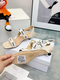 J'Adior Slingback Kitten Heel Sandals