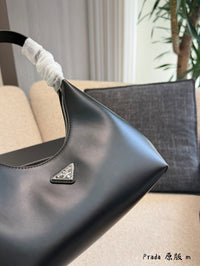 Cleo Brushed Leather Shoulder Bag