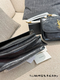 Niki Leather Bag Black