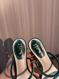 Caovilla Rhinestone Chandeliers Mules