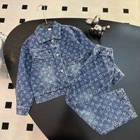 Logo Denim Set