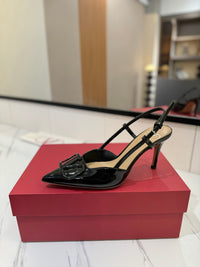 Garavani VLogo Patent Leather Pumps 8cm