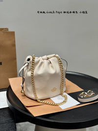 Faye Drawstring Bucket Bag