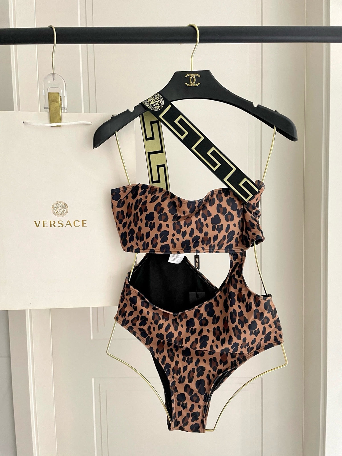 Logo One Piece Swimsuit