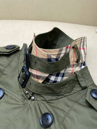 Tropical Gabardine Cropped Jacket