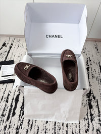 26S Shearling Loafers