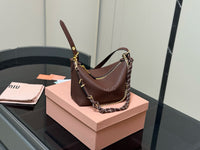 Nappa Leather Pouch Bag