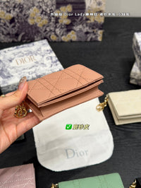Gardenia Wallet in Matte Lambskin
