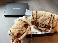 Furry Coco Flap Bag