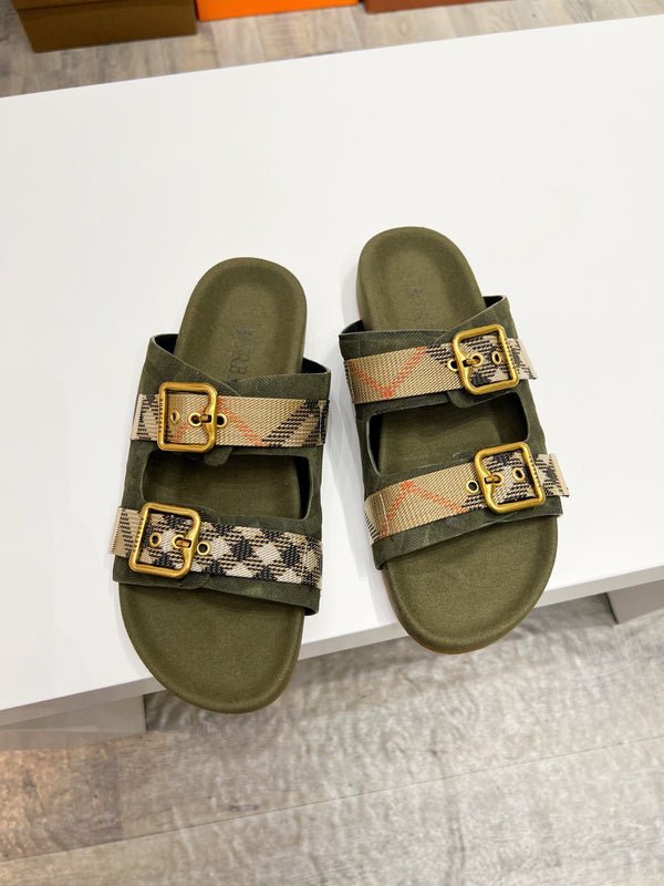 Vintage Check Slides
