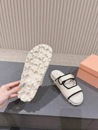 Logo Crochet Sandals