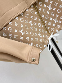 26S Monogram Accent Zip-Up Jacket
