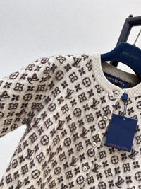 26S Brushed Monogram Cardigan