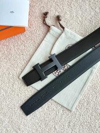 Constance H Belt Buckle & Reversible Leather Strap 38mm
