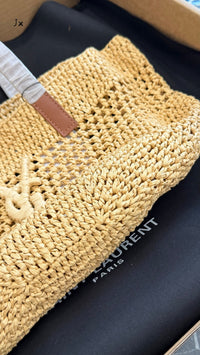 Panier Small Raffia Bucket Bag