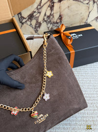 Laurel Suede Shoulder Bag