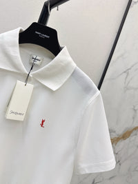 Cropped Polo Shirt