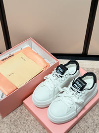 Lace-Up Platform Sneakers