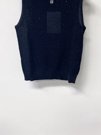 Sleeveless Textured Knit Top