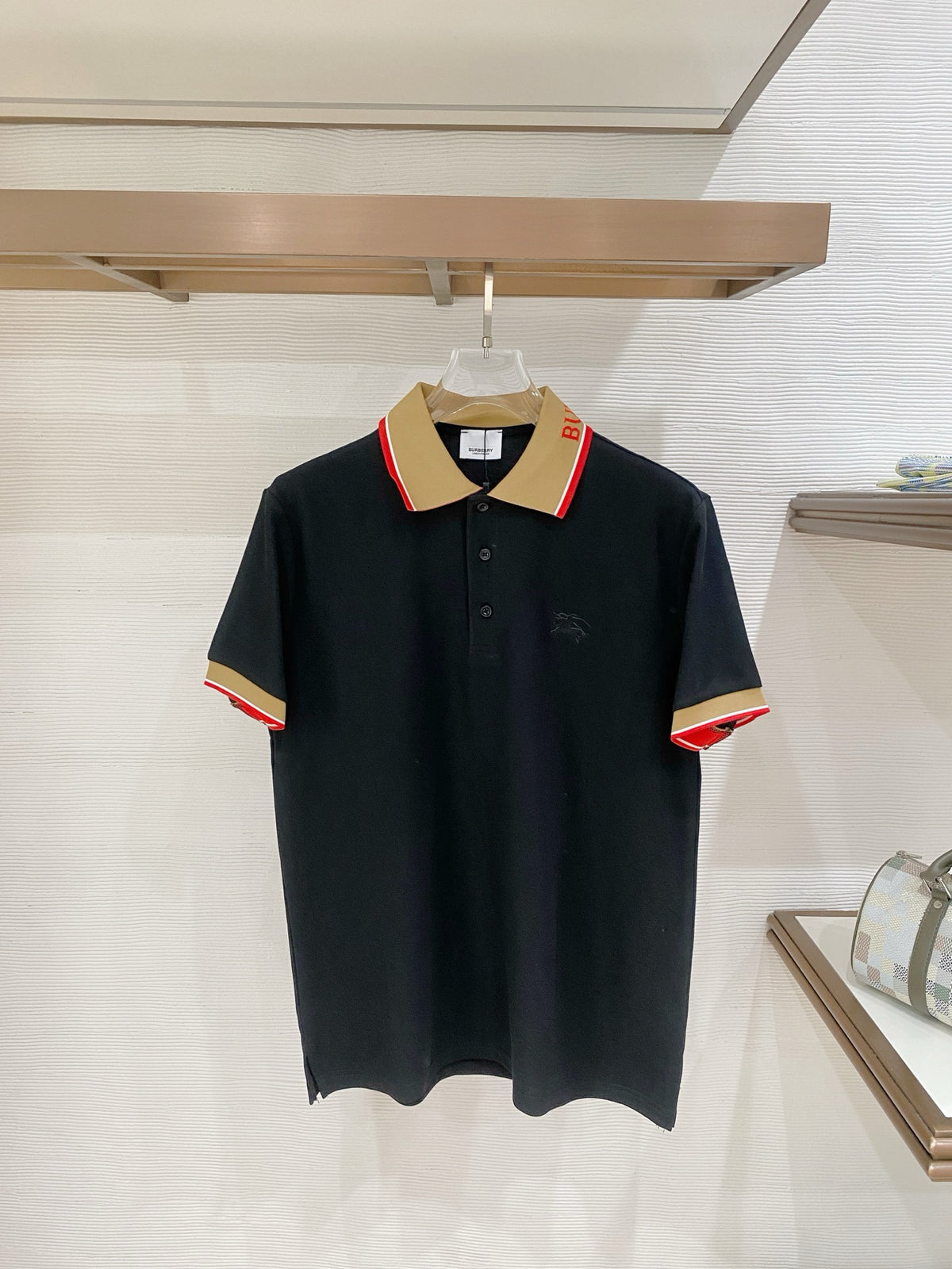 Logo Collar Polo Shirt