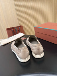 Suede Loafers