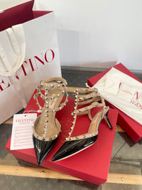 Garavani Rockstud Patent Leather Pumps 6.5cm