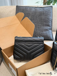 Loulou Leather Shoulder Bag