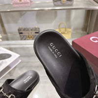 26S Horsebit Suede Mules